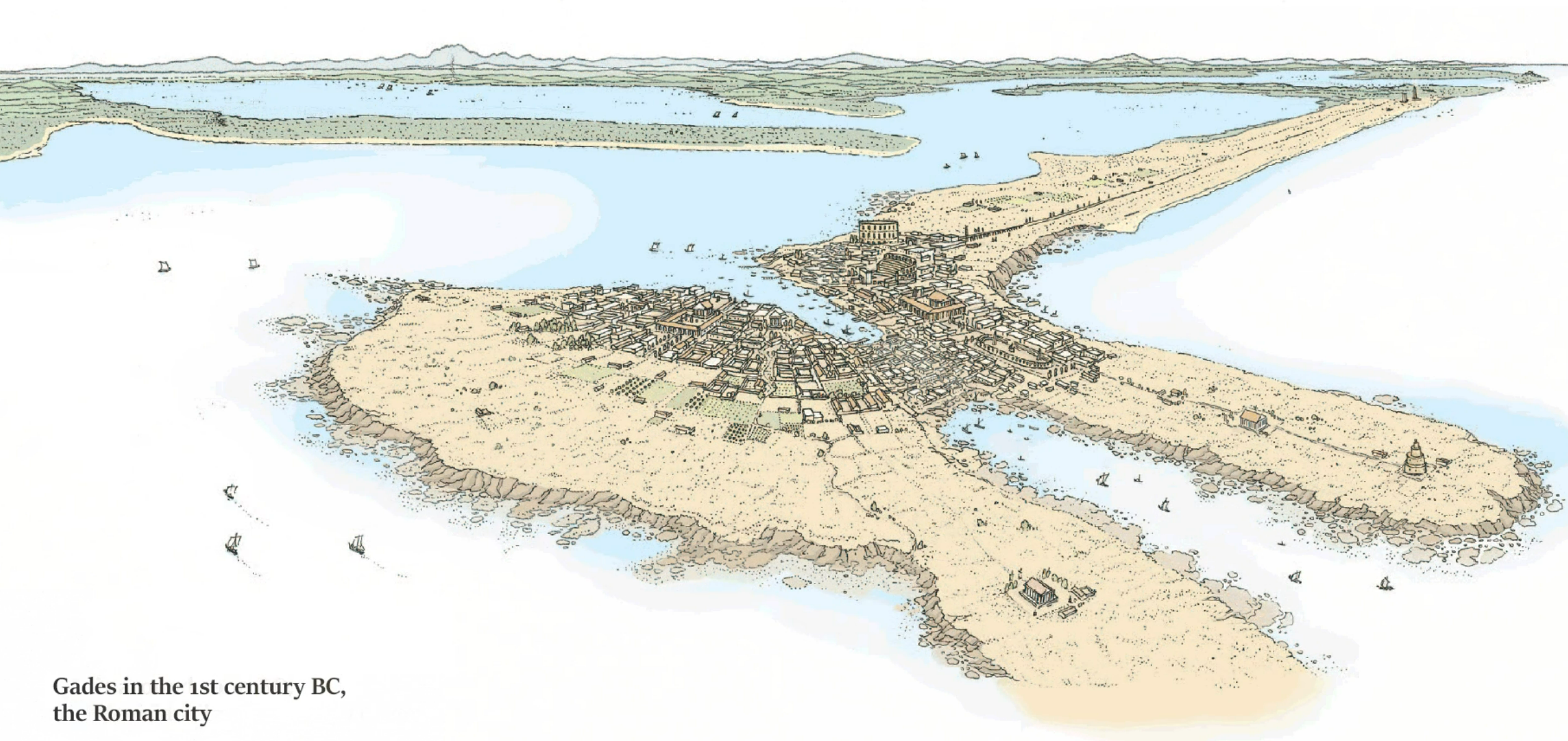 Gades 1st century BC - Author: Arturo Redondo